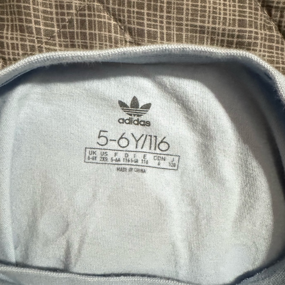 Kids Adidas light blue tshirt - Picture 6 of 6